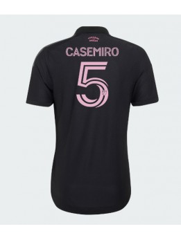 Inter Miami Casemiro #5 Replika Borta Kläder 2026-27 Kortärmad Inter Miami Casemiro #5 Replika Borta Kläder 2026-27 Kortärmad